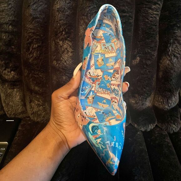 Christian Louboutin Printed Pumps - Picture 7 of 8